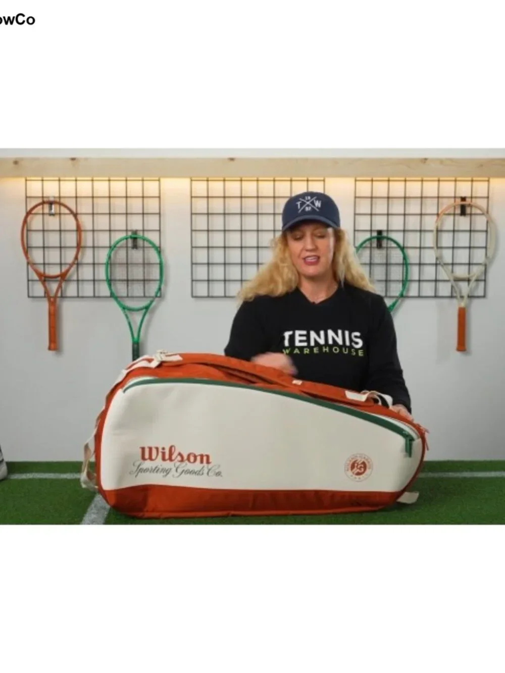 Tennis Racket Bag Backpack 9 Pack Thermoguard Polyester